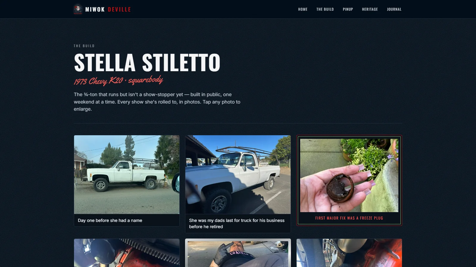 The Miwok DeVille build log